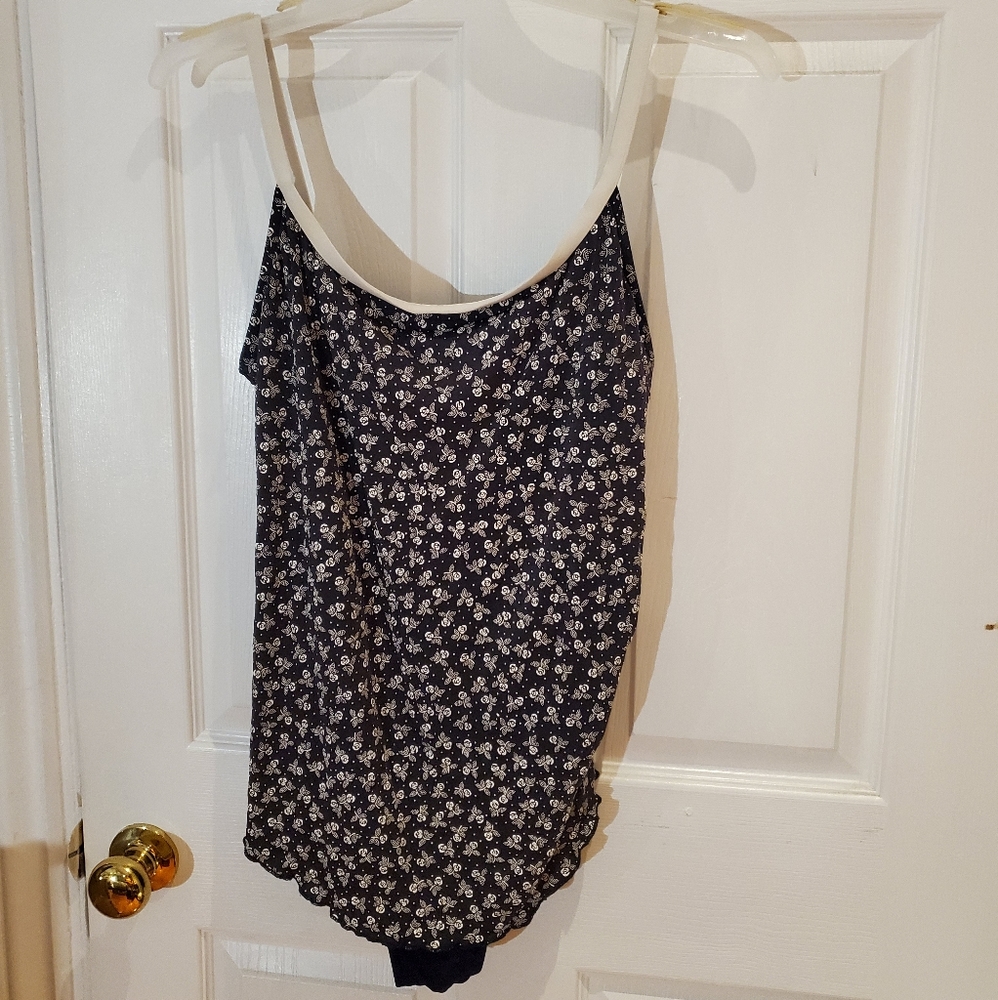 One piece bathing suit